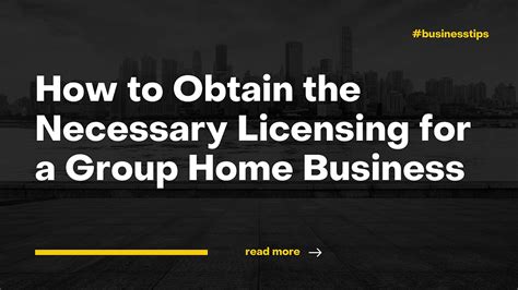 Obtain the Necessary Licensing